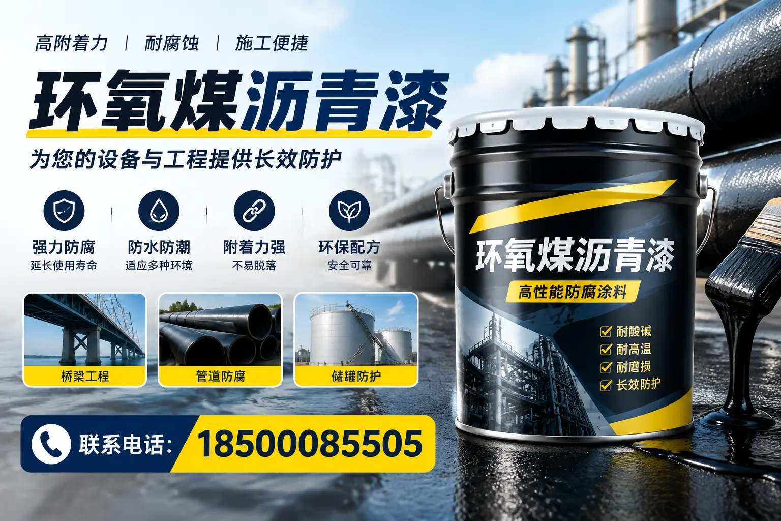 环氧煤沥青漆与其他涂料的对比分析，助力东营企业决策